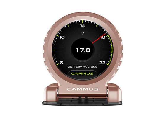 Cammusの自動ゲージの回転速度計のローズの金OBD2ターボの倍力ゲージ