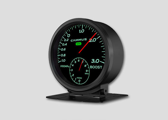 オイル ガソリン電圧車両限界のメートルOBD2 RPMの自動ゲージ