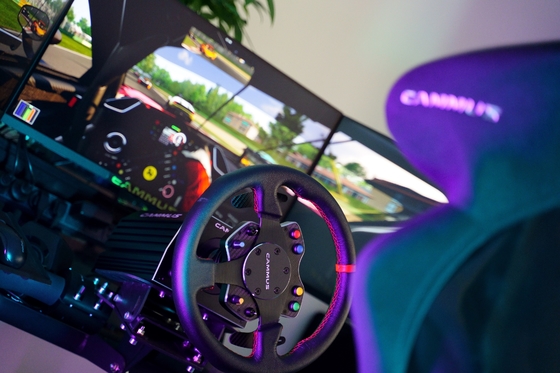 Simを競争させるPCの賭博の付属品はベルト寄せ車のシミュレーターの運転を装備する